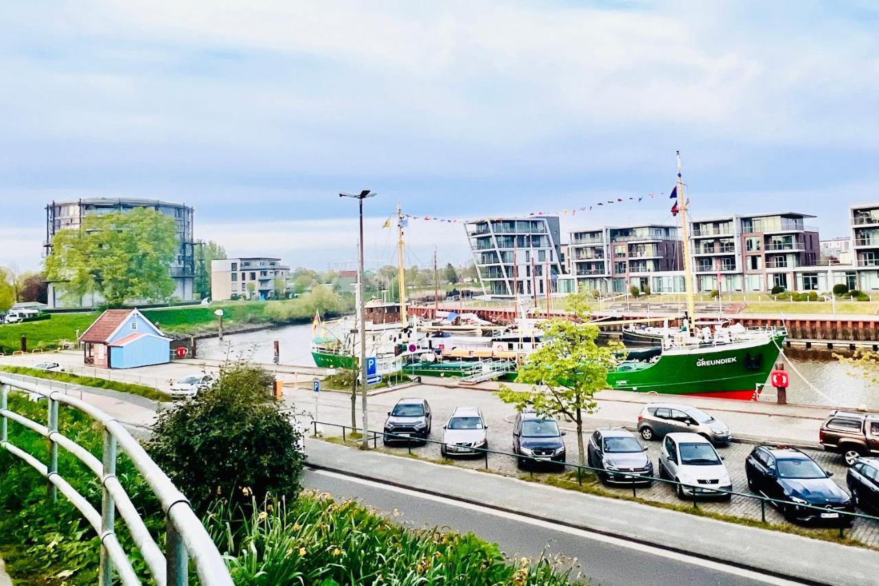 Der Stader Hafenblick Ngoại thất bức ảnh